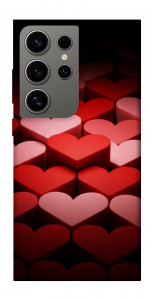 Чохол Hearts pattern для Galaxy S24 Ultra