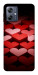 Чохол Hearts pattern для Motorola Moto G54