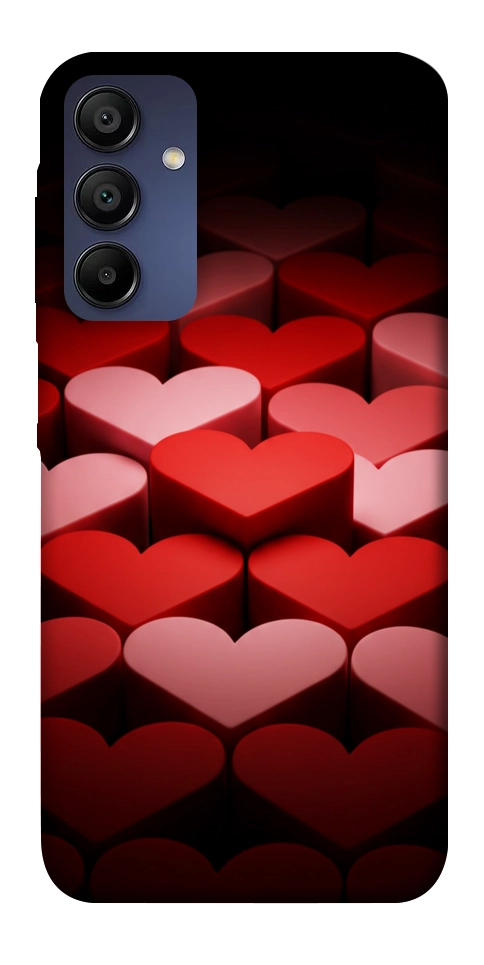 Чехол Hearts pattern для Galaxy A15