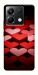 Чохол Hearts pattern для Xiaomi Poco X6