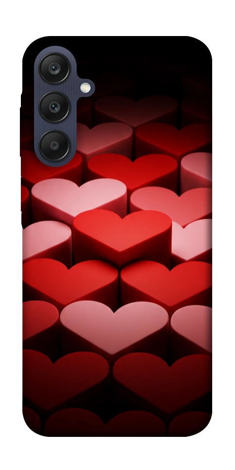 Чехол Hearts pattern для Galaxy A25 5G