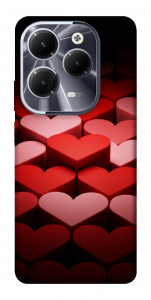 Чохол Hearts pattern для Infinix Hot 40