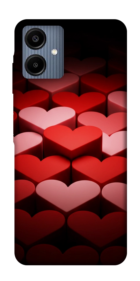 Чехол Hearts pattern для Galaxy A06