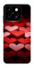 Чехол Hearts pattern для ZTE Blade A55 4G