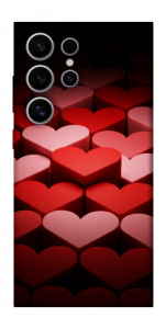 Чохол Hearts pattern для Galaxy S25 Ultra