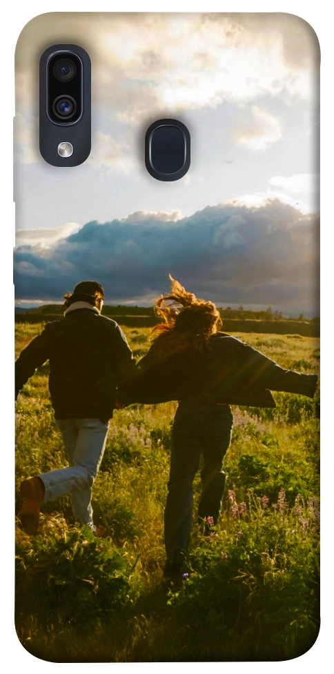 Чехол Happy couple для Galaxy A30 (2019)