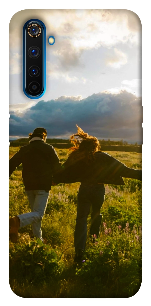 Чехол Happy couple для Realme 6 Pro