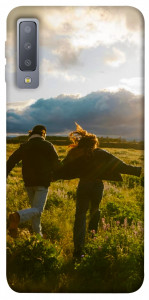 Чохол Happy couple для Galaxy A7 (2018)