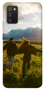 Чехол Happy couple для Galaxy A02s