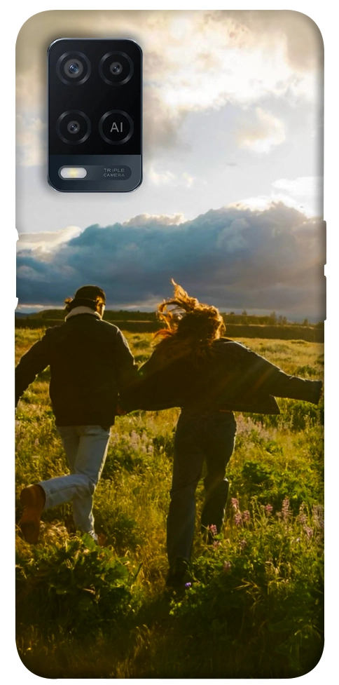 Чехол Happy couple для Oppo A54 4G