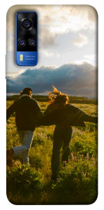 Чехол Happy couple для Vivo Y51a