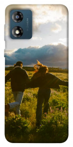 Чехол Happy couple для Motorola Moto E13