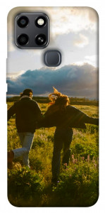 Чехол Happy couple для Infinix Smart 6