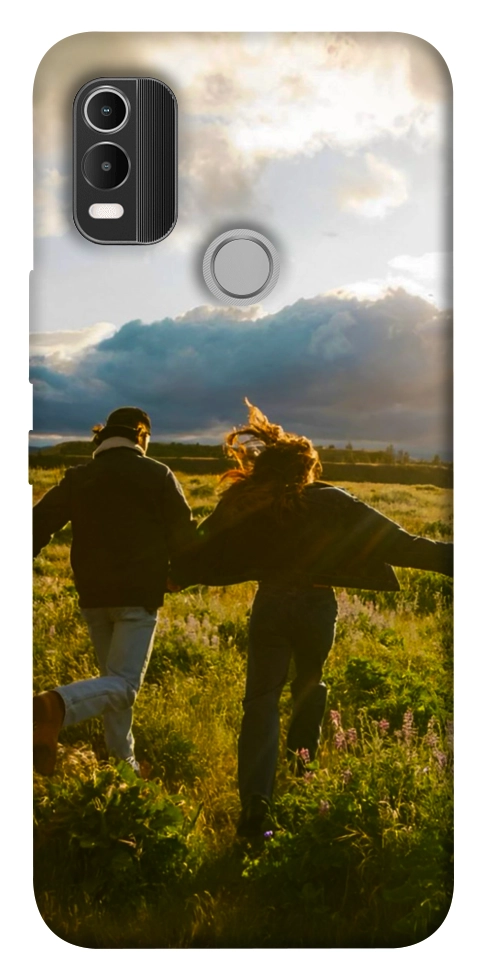 Чохол Happy couple для Nokia C21 Plus