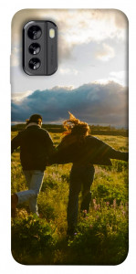 Чехол Happy couple для Nokia G60