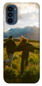 Чохол Happy couple для Motorola Moto G41