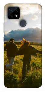 Чехол Happy couple для Realme C12