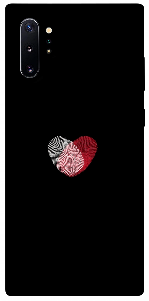 Чохол Fingerprint heart для Galaxy Note 10+ (2019)