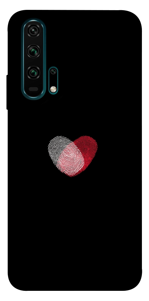 Чехол Fingerprint heart для Huawei Honor 20 Pro