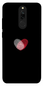 Чехол Fingerprint heart для Xiaomi Redmi 8