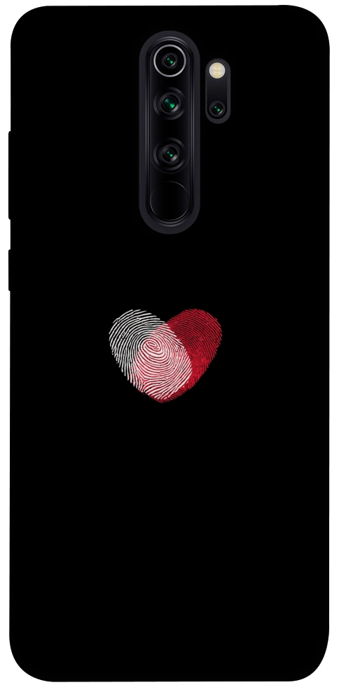 Чехол Fingerprint heart для Xiaomi Redmi Note 8 Pro