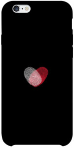 Чехол Fingerprint heart для iPhone 6 plus (5.5'')