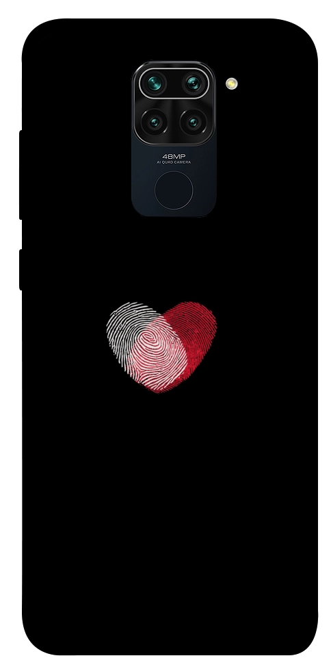 Чохол Fingerprint heart для Xiaomi Redmi 10X