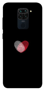 Чехол Fingerprint heart для Xiaomi Redmi 10X