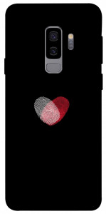 Чехол Fingerprint heart для Galaxy S9+