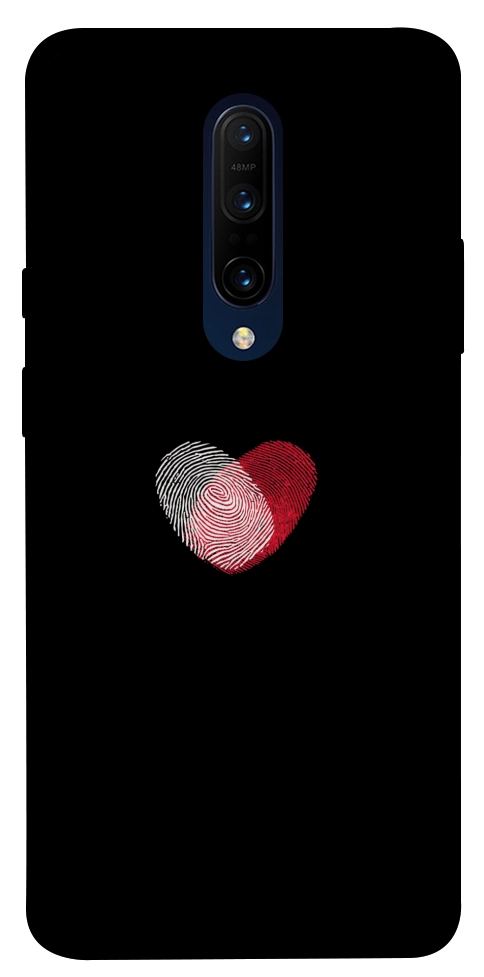 Чехол Fingerprint heart для OnePlus 7 Pro