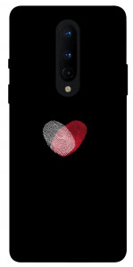 Чехол Fingerprint heart для OnePlus 8