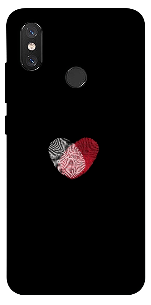 Чехол Fingerprint heart для Xiaomi Mi 8