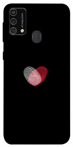 Чохол Fingerprint heart для Galaxy M21s