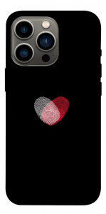 Чохол Fingerprint heart для iPhone 13 Pro