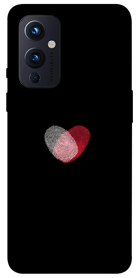 Чохол Fingerprint heart для OnePlus 9