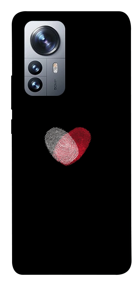 Чехол Fingerprint heart для Xiaomi 12