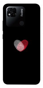 Чехол Fingerprint heart для Xiaomi Redmi 10A