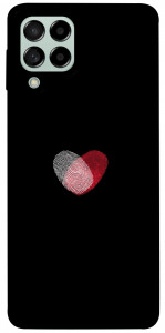 Чохол Fingerprint heart для Galaxy M53