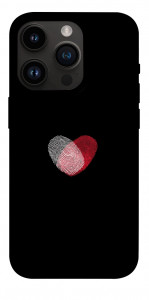 Чохол Fingerprint heart для iPhone 14 Pro