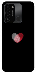 Чехол Fingerprint heart для TECNO Spark Go 2022 (KG5m)