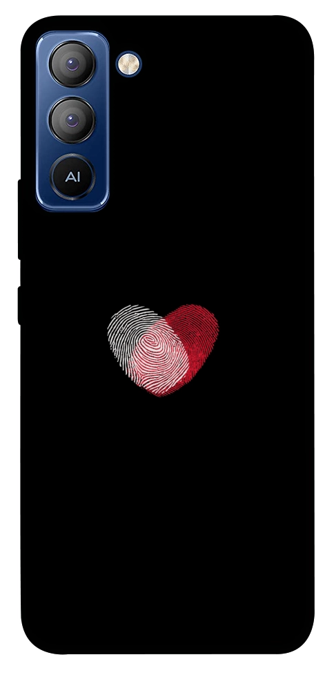 Чохол Fingerprint heart для TECNO Pop 5 Pro