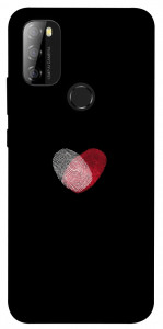 Чохол Fingerprint heart для Blackview A70