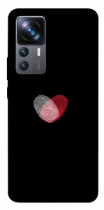 Чохол Fingerprint heart для Xiaomi 12T Pro