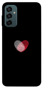 Чехол Fingerprint heart для Galaxy M23 5G