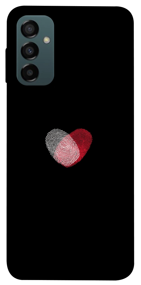 Чехол Fingerprint heart для Galaxy M14 5G