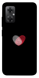 Чехол Fingerprint heart для Xiaomi Redmi Note 11R