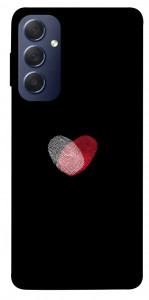 Чохол Fingerprint heart для Galaxy M54 5G