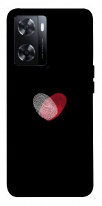 Чохол Fingerprint heart для OnePlus Nord N20 SE