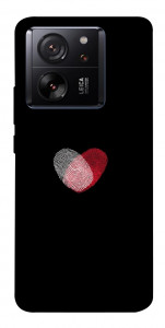 Чехол Fingerprint heart для Xiaomi 13T