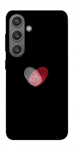 Чохол Fingerprint heart для Galaxy S24